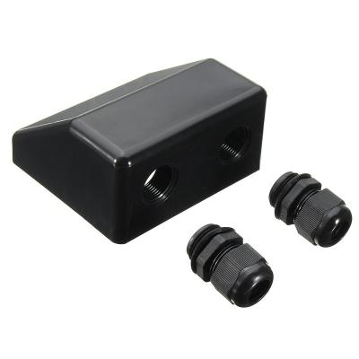 China Boat rv system black roof rv solar panel cable entry junction box for sale