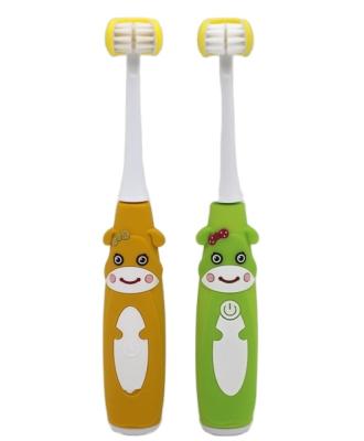 China 360 Degree Battery Operated Personalized Sonic Toothbrush For Kids Sonic Electric Toothbrush For Kids for sale