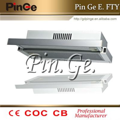 China Ultrathin Hotel Range Slide-Draught Telescopic Hood For Home Appliance for sale