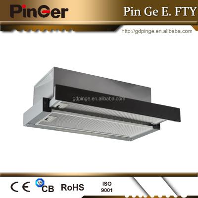 China Hotel Cooker Hood Range Ultra-thin Telescopic Hood for sale