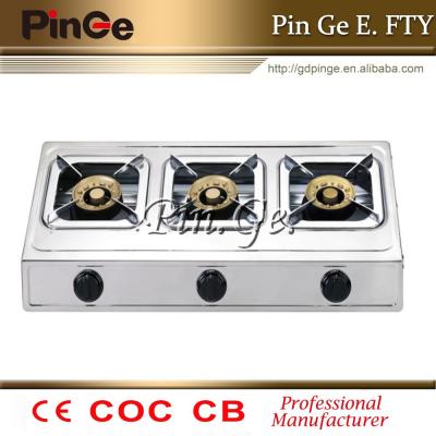 China Hot selling 3 burner car gas stove/gas cooker/gas hob DC-3C for sale