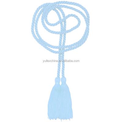 China Light Blue School Graduation Honor Rope for sale