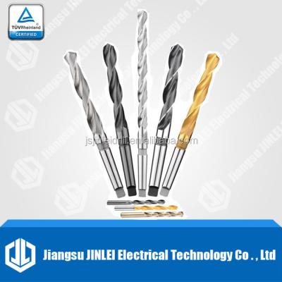 China Metal morse drill din 345 standard hss drill bit tapers shank twist drill bit for sale