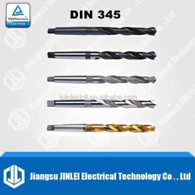 China Metal power tools din 345 hss taper shank metal square hole drilling drill bits for sale