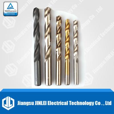 China Metal Drilling ANSI B94.11 M Straight Shank HSS Twist Workers Length Drill for sale