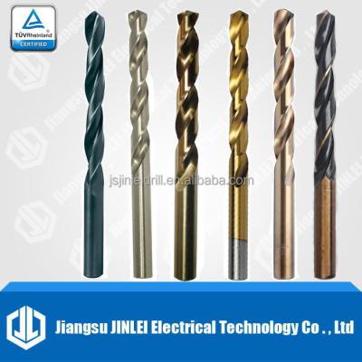 China Metal drilling hss 4241 din 338 hss twist drill bits for sale