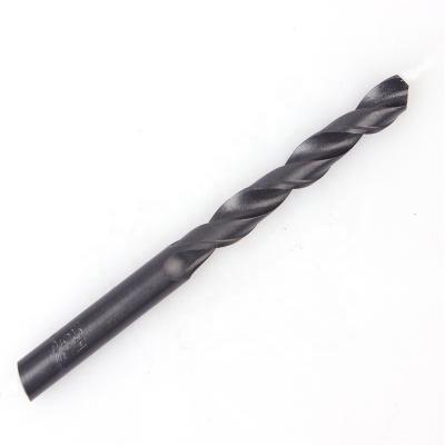 China Metal Drilling DIN 338 Roll Forged Black Oxide HSS 6542 Straight Leg Twist Dril Bit For Metal Drilling 6mm for sale