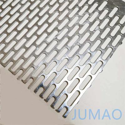 China Galvanneal Architect Perforated Metal Sheet Decorative Punching for sale