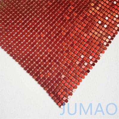 China Aluminium Shiny Metal Sequin Curtains Drapery For Windows 4mm for sale