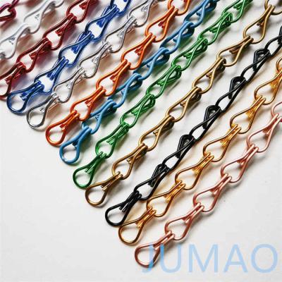 China Doorway Heavy Metal Chain Link Curtains 1.5mm-2mm Wire for sale