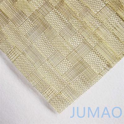 China 3mm Woven Metal Mesh Laminated Glass Architectural for sale