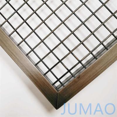 China Kitchen Decorative Cabinet Mesh Inserts Brass Screen Barrier for sale