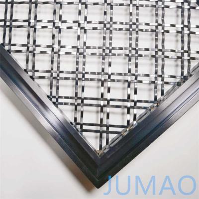 China Double Wire Cabinet Mesh Inserts Decorative for Door 36x48 for sale