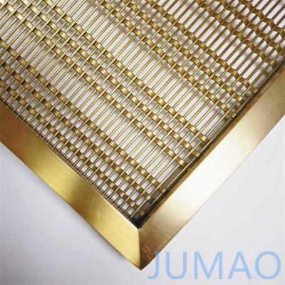 China Brass Metal Wire Mesh Room Divider Partition For Sofa Background Wall for sale