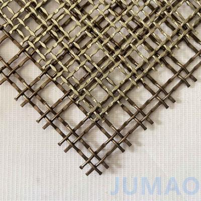 China Various Colors Diamond Square Architecture Custom Mesh In 1-6m Length for sale