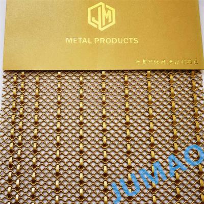 China Architectural Wire Fabric Crafted In Unique Patterns And Finishes 0.6kg-20kg/m2 for sale