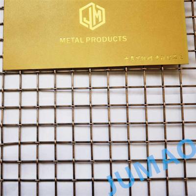 China Customizable Color And Surface Decorative Wire Mesh For Balcony Fence for sale