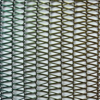 China Stainless Steel Curtain Rod Installation Methods Metal Mesh Curtains Popular Type 316 Maximum Width 12 Meters for sale