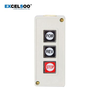 China Boom Barrier Gate 3 Position ON Push Button Control Switch Box For Boom Barrier Gate for sale