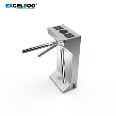 China In stainless steel AISI 304 or AISI316 tripod turnstile with face recognition terminal for bus ticket checkpoint for sale