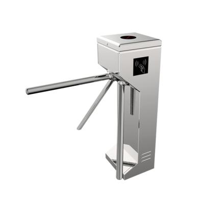 China In Stainless Steel AISI 304 or AISI316 3 Arm Tripod Turnstile Door RFID Access Control System Semi-automatic Drop Arm Turnstile for sale