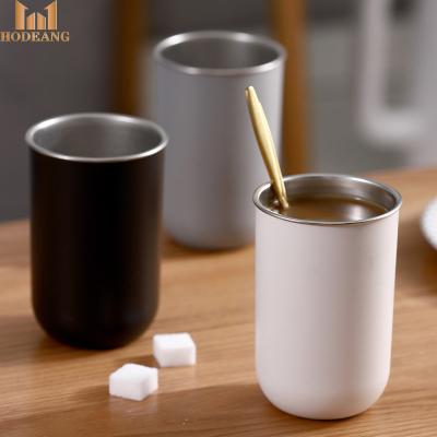 China Sustainable 2022 Newest 300ml Stainless Steel Coffee Tumbler Water Cup for sale