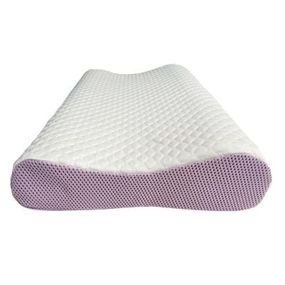 China Custom Shaped Anti Snoring Wholesale Sleeping Pillow Cuscini Cutout Orthopedic Cervical Pillow With Cover Memory Foam Neck Cooling Pillow for sale