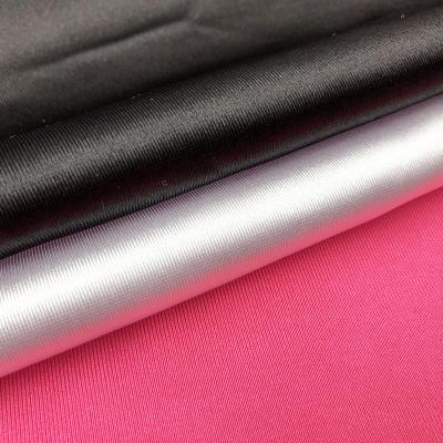 China Simple Blackout 4 Way Stretch Polyester Spandex Sportswear Swimwear Fabric Stretch Fabrics For Clothes In Stretch Fabric for sale