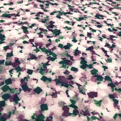 China Designer QUICK DRY printing fabric on demand textile fabric printing small floret abstract digital custom print fabric for sale