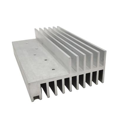 China Custom Aluminum Heatsink Profile Factory Anodized CNC Milling Heatsinks Aluminum Extrusion Extruded Heatsink for sale