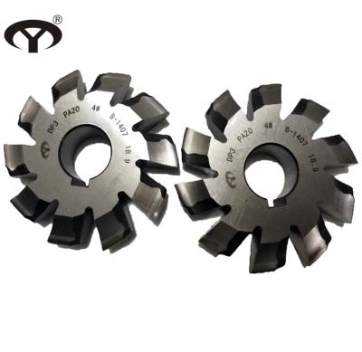 China HSS m0.3~m1 m2 8pcs HIGH SPEED STEEL DP Modulus Gear Milling Cutter Set With PA20 for sale