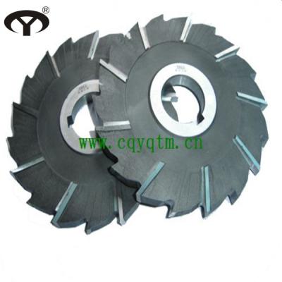 China HSS M2 Side And Face HIGH SPEED STEEL Milling Cutter , Side Milling Cutter With Staggered Teeth for sale