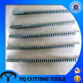 China HSS 4~25mm Push Square Broaches, Square/Full Square Broaching Tool Standard for sale