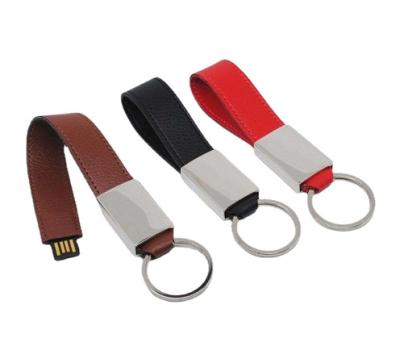 China Flash Leather Special Leather Goods Colorful 1GB, 2GB, 4GB, 8GB, 16GB, 32GB, 64GB USB Drive Bulk for sale