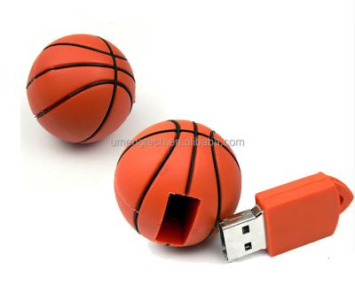 China 512gb flash drive usb drive/disposable silicone/usb sport series PVC basketball usb pen workouts stick usb drive for sale