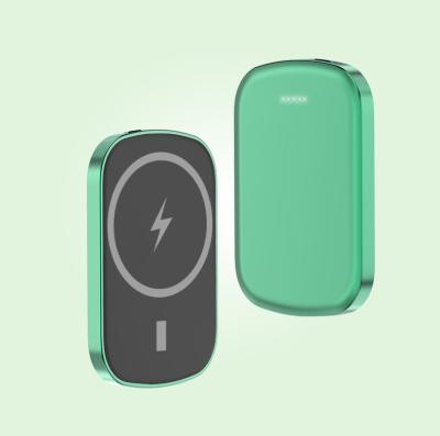 China Magnetic Wireless Charging 10000mAh Power Bank Compatible With MagSafe 5000mah 10000Mah OEM ODM Factory for sale