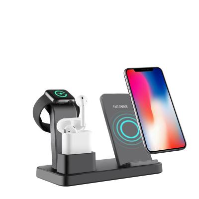 China UniversalÂ   Best Selling on Amazon Mobile Phone Charger 10W Qi Wireless Charger Station 2020 for iphone11 pro for sale