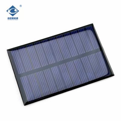 China New Arrival ZW-9664 Epoxy Resin Transparent Solar Panel 0.95W Customized Mini Solar Panel 5.5V for sale