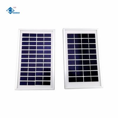 China ZW-3W-12V Most Popular Enduring Poly Solar Panel 3W 12V New Design Mini Home Solar Charger system for sale