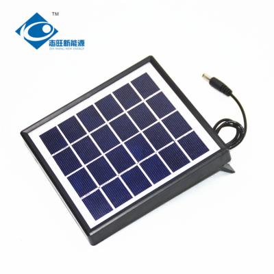 China 2W 6V solar panel photovoltaic for small solar panel system ZW-2W-6V home solar panel system for sale