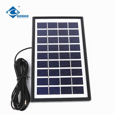 China 9V Waterproof Solar Panel Charger 3W Trickle Charging Solar Panel Battery Charger ZW-3W-9V-1 for sale