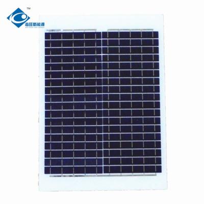 China 20W 18V Mono Crystalline Solar Power Panel ZW-20W-18V On Grid Solar Energy Charger System for sale