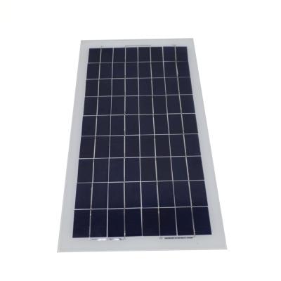 China 18V Glass Laminated Solar Panel ZW-15W-18V Poly Solar Panel Charger 15W Mini Solar Power Bank Charger for sale