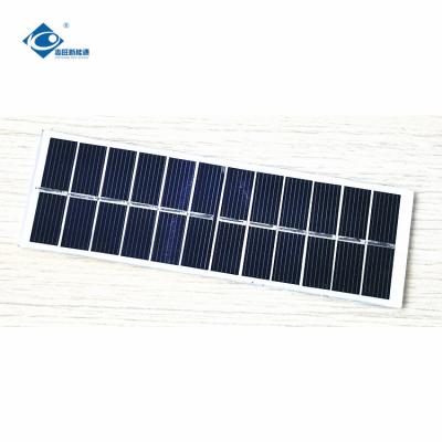 China 0.8W Portable Glass Solar Panel Charger ZW-13248 Poly Glass Laminated Solar Panels for sale