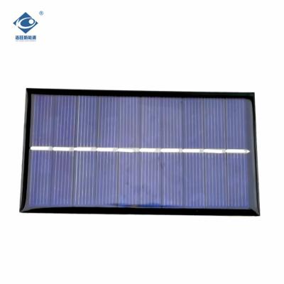 China ZW-591063 mini poly crystalline solar panel 0.8W sunpower flexible solar panel 5V for sale