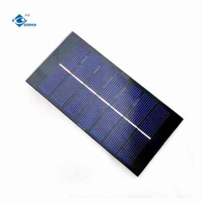 Κίνα 0.9W Portable Glass Solar Panel Charger ZW-11858 Poly Glass Paminated Solar Panels 3.5V 260mA προς πώληση