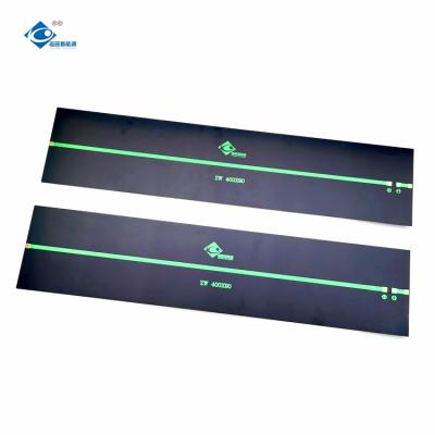 China PET Solar Panel ZW-40090-P Strip Solar Photovoltaic Panels 6V Semi-flexible Solar Panels 5W for sale