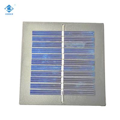 China 5.5V China Manufacturer Mini Epoxy Solar Panel 5.5V ZW-7070-S Poly Customized Sizes Solar Panel 0.35W for sale