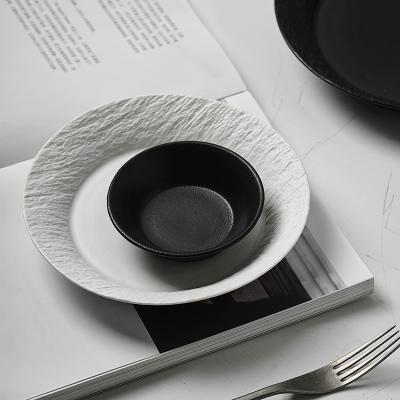 China Viable Factory Matte Seasoning Serving Dish Salad Direct Current Appetizer Plate Mini Dipping Saucer Dish for sale