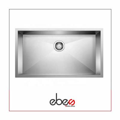 China Faucetless 32 Inch Undermount 10 Inch Deep Designer Stainless Steel Commercial Hand Sink for sale